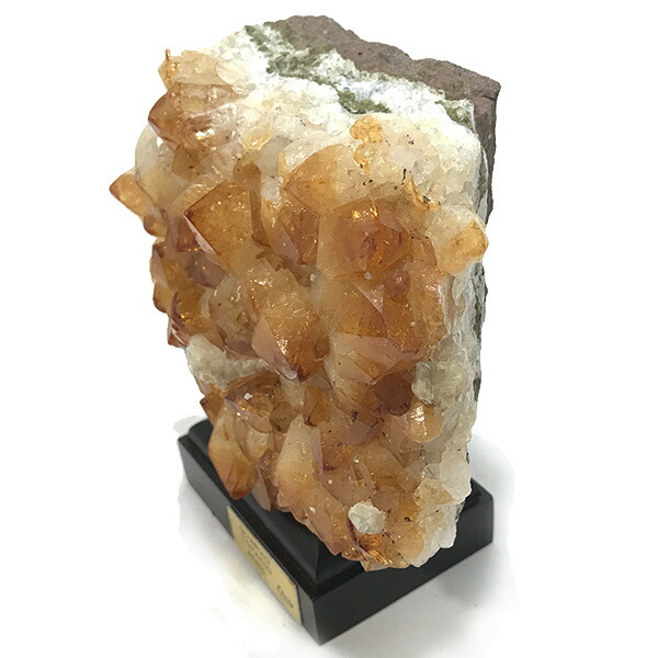 楽天市場 シトリン 鉱物標本 置物 大理石台付き 1点もの 天然石 原石 パワーストーン スピリチュアル ヒーリング コレクション テソロ 楽天市場店