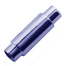 シルバー925 クラスプ【マグネットクラスプ】 L17ｘW5mm ロジウムコーティング《1個》 留め具 エンドパーツ