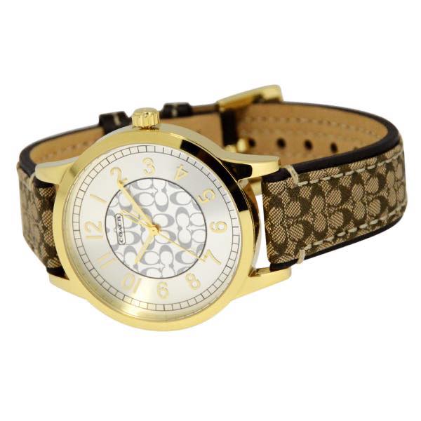 コーチ Coach ニュー クラシック シグネチャー ペアウオッチ腕時計 14000043 Mydrap Com