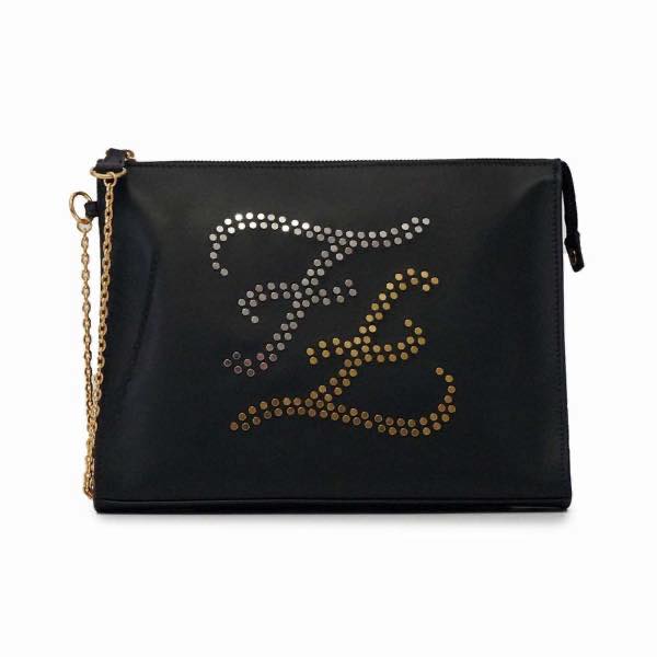 フェンディ FENDI / ドキュメントケース #7VA433 A8VD F15ZW ブラック|ブランドショップ TESOURO