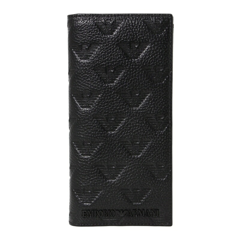 エンポリオアルマーニ EMPORIO ARMANI / 長札入財布 #YEM474 Y142V 81072 Black｜ブランドショップ TESOURO