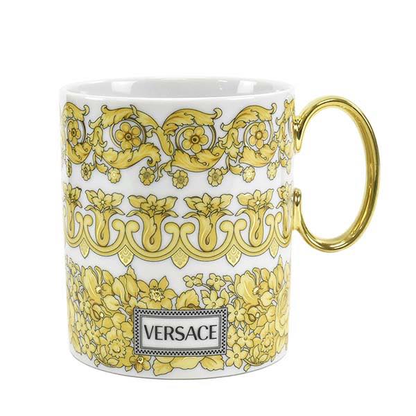 最大47%OFFクーポン ヴェルサーチ VERSACE MUG WITH HANDLE マグカップ #19335-403670-15505  casanoarua.com.br