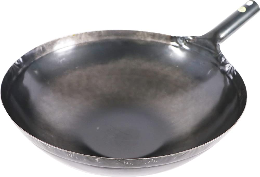 山田工業所 中華鍋 鉄製 39cm 板厚1.6mm 日本製 片手 中華 業務用 山田中華鍋 001045｜テッセラクトRK店