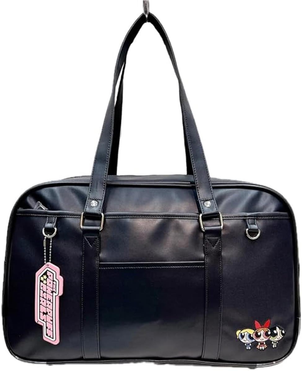 [パワーパフガールズ] スクールバッグ (キャラクターコラボ) TPGSR-01 School Bag 10_BLACK FR｜テッセラクトRK店
