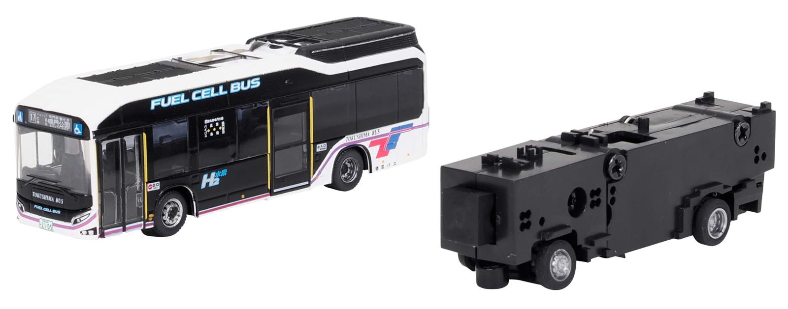 トミーテック (TOMYTEC) バスコレ走行システム トヨタSORA 動力セット 徳島バス仕様 ジオラマ用品 321835｜テッセラクトRK店