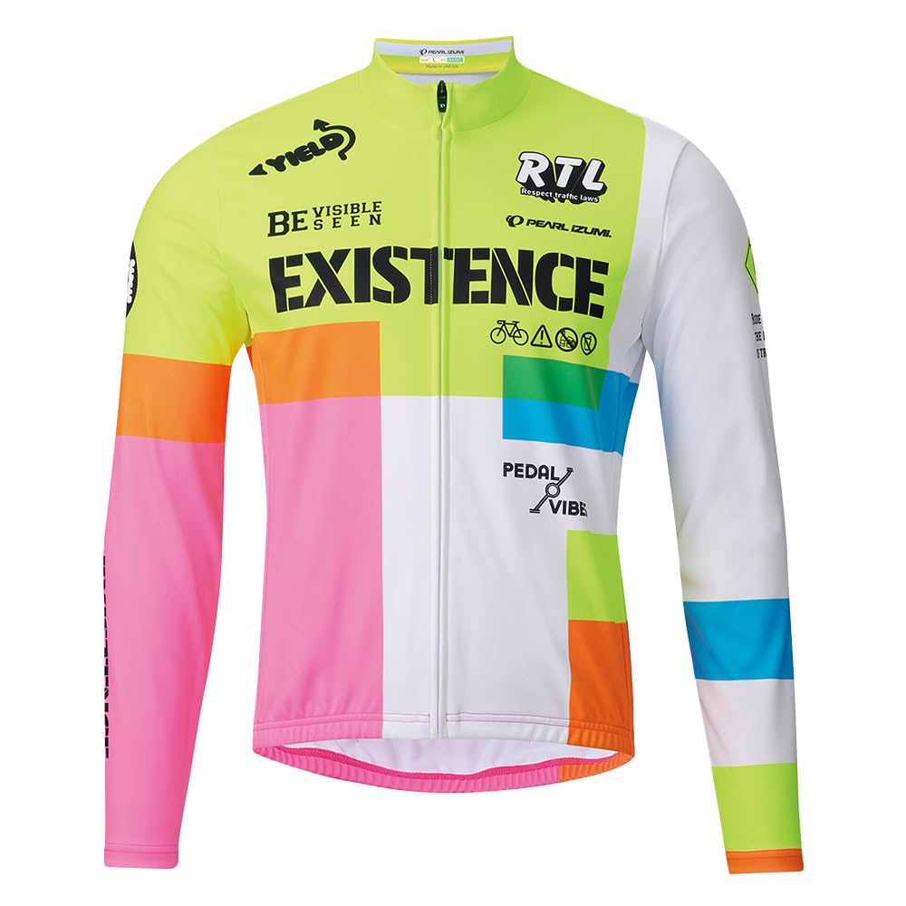 PEARL IZUMI(パールイズミ) サイクルウエア 3455-BL プリント ジャージ カラー: 13 ネオン サイズ: L｜テッセラクトRK店