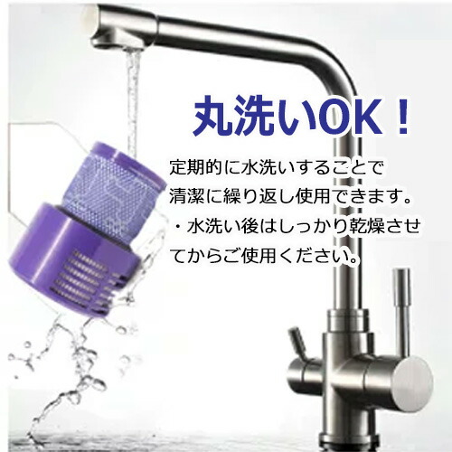 楽天市場 2個セットダイソン V10シリーズ Sv12 対応 交換フィルター 定形外郵便発送 Jk9 14 水洗い 洗濯可能 再使用可能 スペア 掃除機 花粉 ホコリ 臭い Tetomi