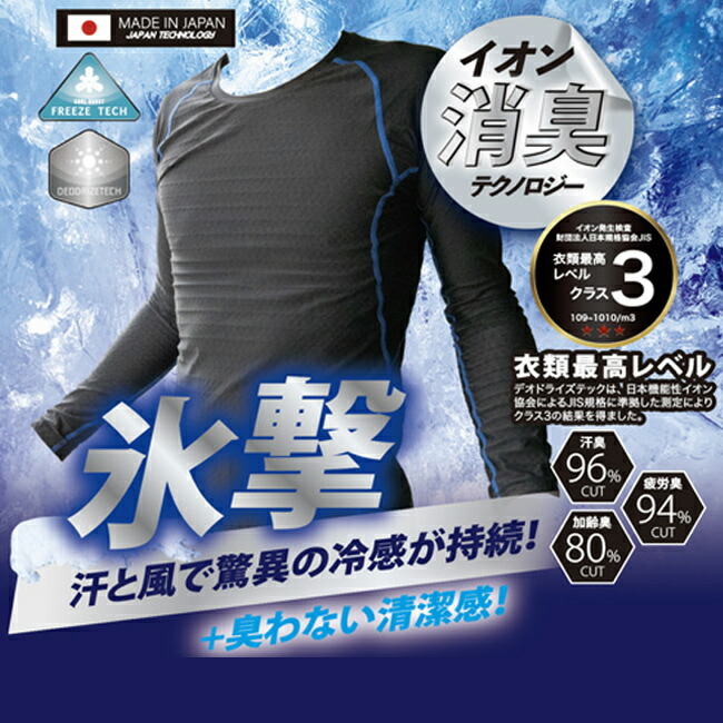 富士手袋 氷撃 冷感 消臭 インナー 40 メンズ ひんやり 汗臭 疲労臭 加齢臭 イオン 消臭 夏 暑さ 対策 熱中症 作業用 おしゃれ かっこいい 3l 大きいサイズ Rvcconst Com