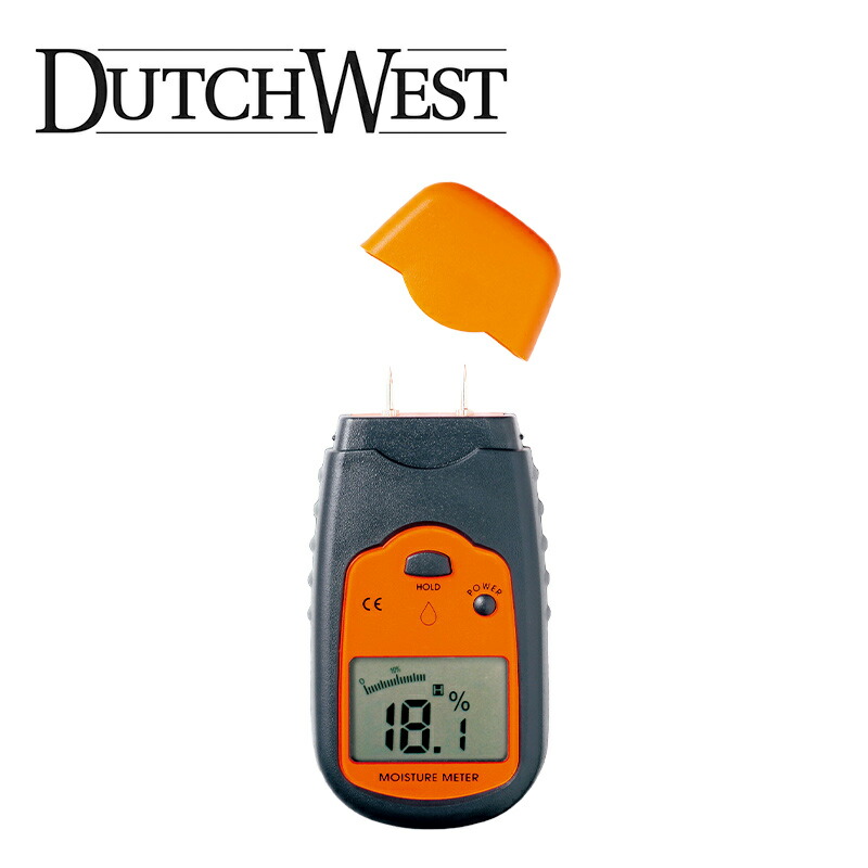 ダッチウエストジャパン（Dutchｗest Japan） グラフ付きデジタル含水率計 【MD-826】| 薪 薪ストーブ アクセサリー グッズ 暖炉 キャンプ アウトドア 焚火 おしゃれ かっこいい 木材 水分