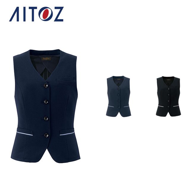 AZ-HCV4500 アイトス 限りない ｜ 御役目着 御役目服 事務所 制服 メンズ レディース 事務服-レディースファッション