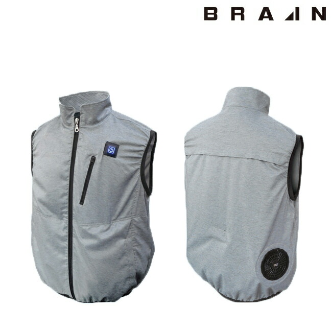 ブレイン　空調服　バッテリーファン付き 楽天市場】BRAIN ブレイン 胸スイッチ式用ファンユニット BR-283