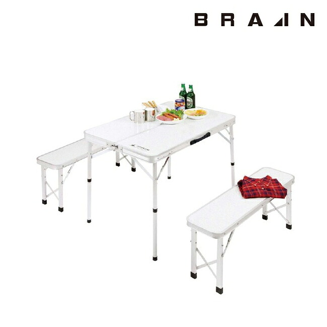 BRAIN ブレイン ラフォーレ ベンチインテーブルセット UC-5|資材プラス