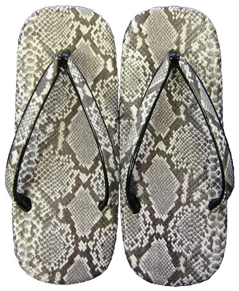 楽天市場】雪駄 913 黄千葉本皮蛇 ハナオ ｜ お祭り お祭り用 祭り