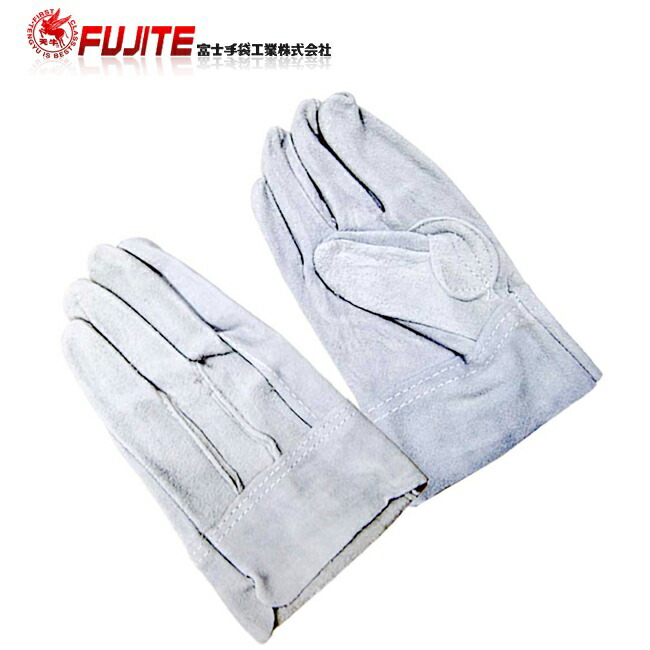 楽天市場】富士手袋 319 牛クレレインジャー 手袋 10双 | 革手袋