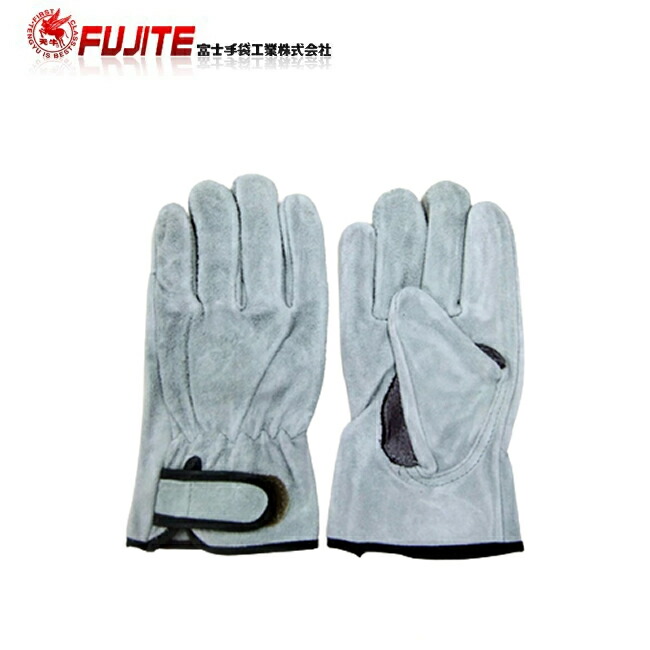 牛本革手袋 牛クレ レインジャー 319 Lサイズ　18双セット 作業用手袋、安全シューズ、レインスーツ製造・販売｜富士手袋工業