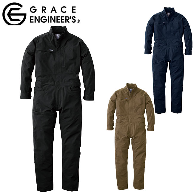 楽天市場】グレースエンジニアーズ GE-790 フレックスコットンツナギ