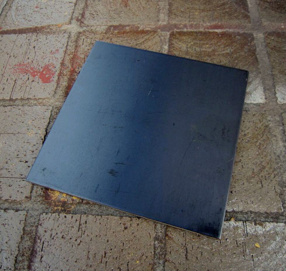 角パイ 2本 鉄製 DIY 材料 資材 長さ6000mmと5570mm 100×100 厚み3mm