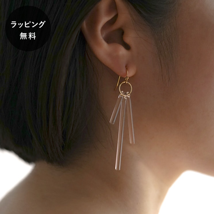 【平日5日以内に出荷】HARIO ハリオ ピアス カナデ HAA-K-002