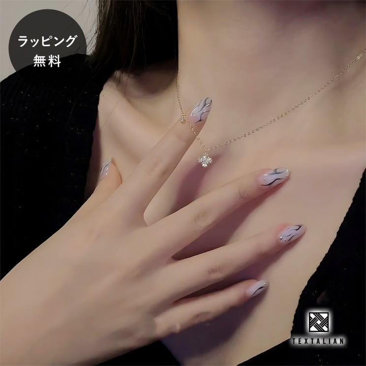 【2～4週間で出荷】TEXTALIAN テキスタリアン シルバー 925 ネックレス アリーヌ ゴールド ニッケルフリー アレルギー対応 ブランド チェーン 細い 上品 デザイン
