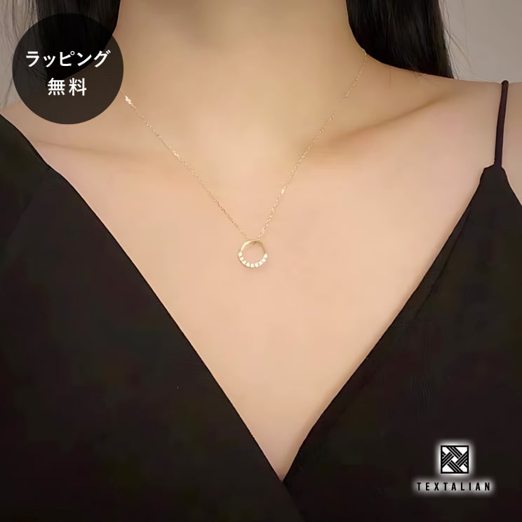 【2～4週間で出荷】TEXTALIAN テキスタリアン シルバー 925 ネックレス ポーリーヌ ゴールド ニッケルフリー アレルギー対応 ブランド チェーン 細い 上品 デザイン