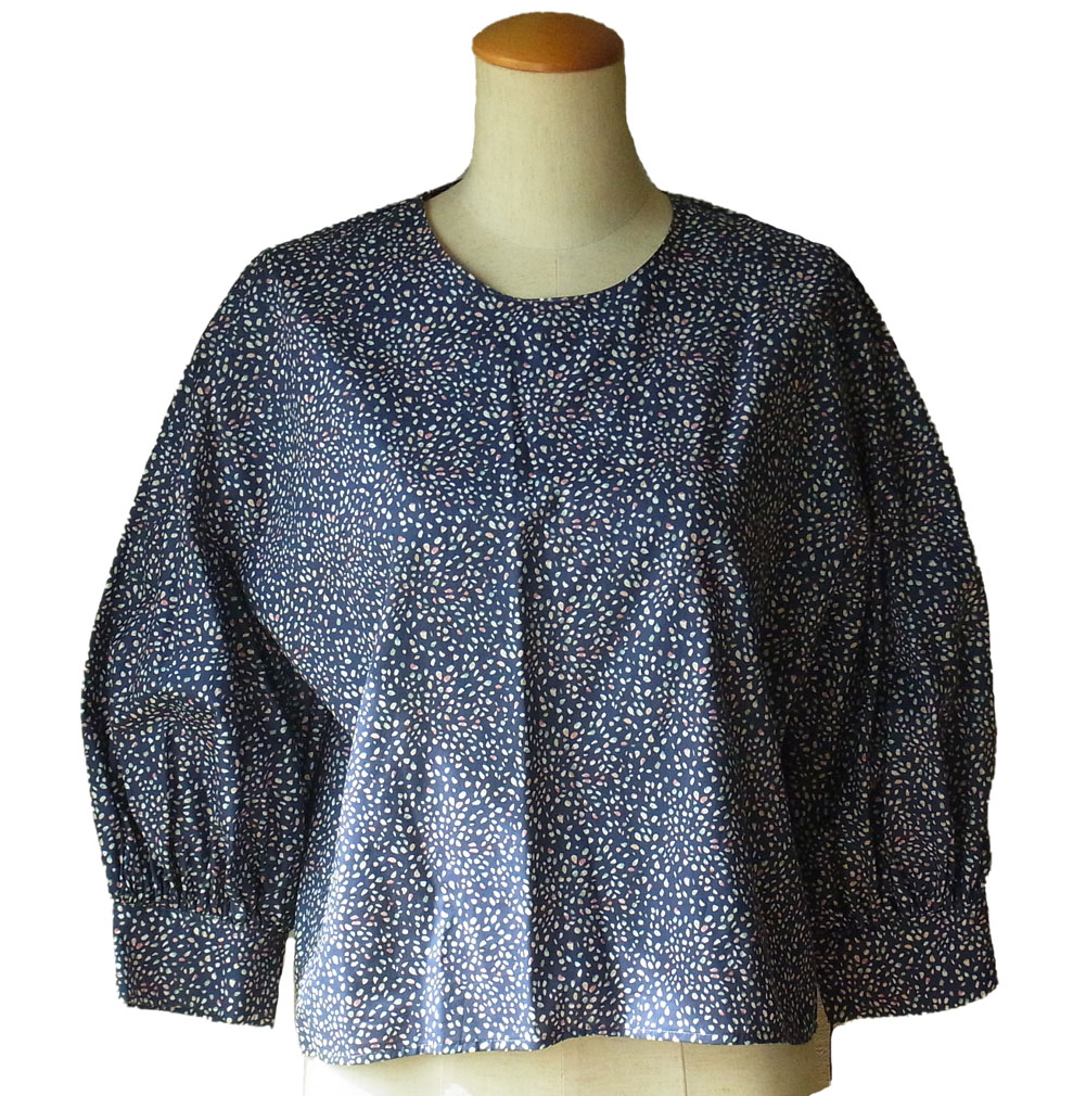 【30%OFF】LIBERTY ブラウス タナローンSea Foam シーフォームLB50063-3｜ティーフェ