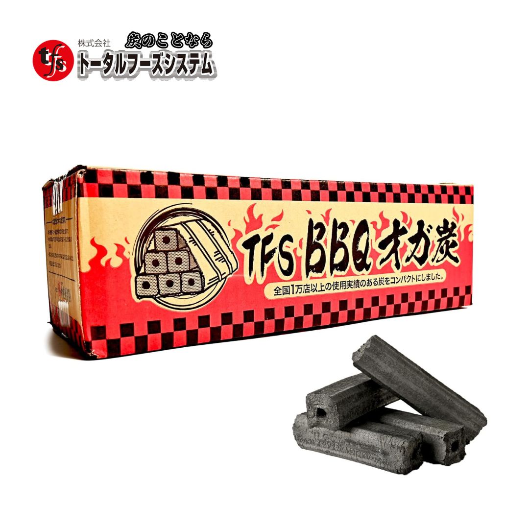 TFS 松葉備長炭 オガ炭3kg - 少量 七輪用 BBQ用 ソロキャンプ 長