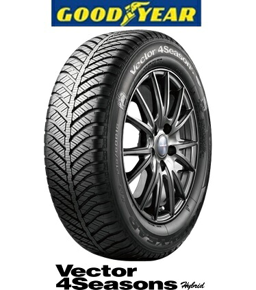 グッドイヤー　Vector　4Seasons　Hybrid 215/45R18 オールシーズンタイヤ