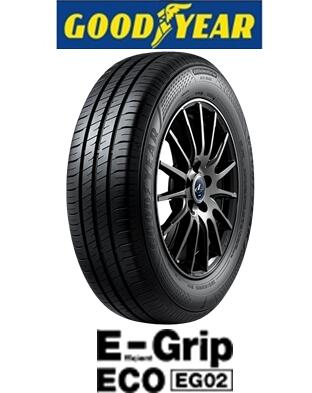 【送料無料】【数量限定】グッドイヤー E-Grip ECO EG02 155/65R14　4本SETタイヤ単品4本価格｜タイヤガレージマインド