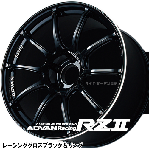 タイヤ・ホイール ADAVAN Racing RZ2 楽天市場】ADVAN Racing 【RZ2】16x7.0J 4H/100 +30 レ