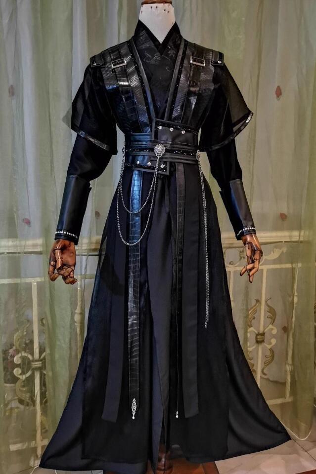 唐装漢服ハロウィン中華服中国古代侠客服コスプレ衣装 コスチューム中国風 Halloween 将軍 舞台服装 漢服5点セットアップパーティグッズ宴会大人イベント写真撮影 cosplay仮装メンズ