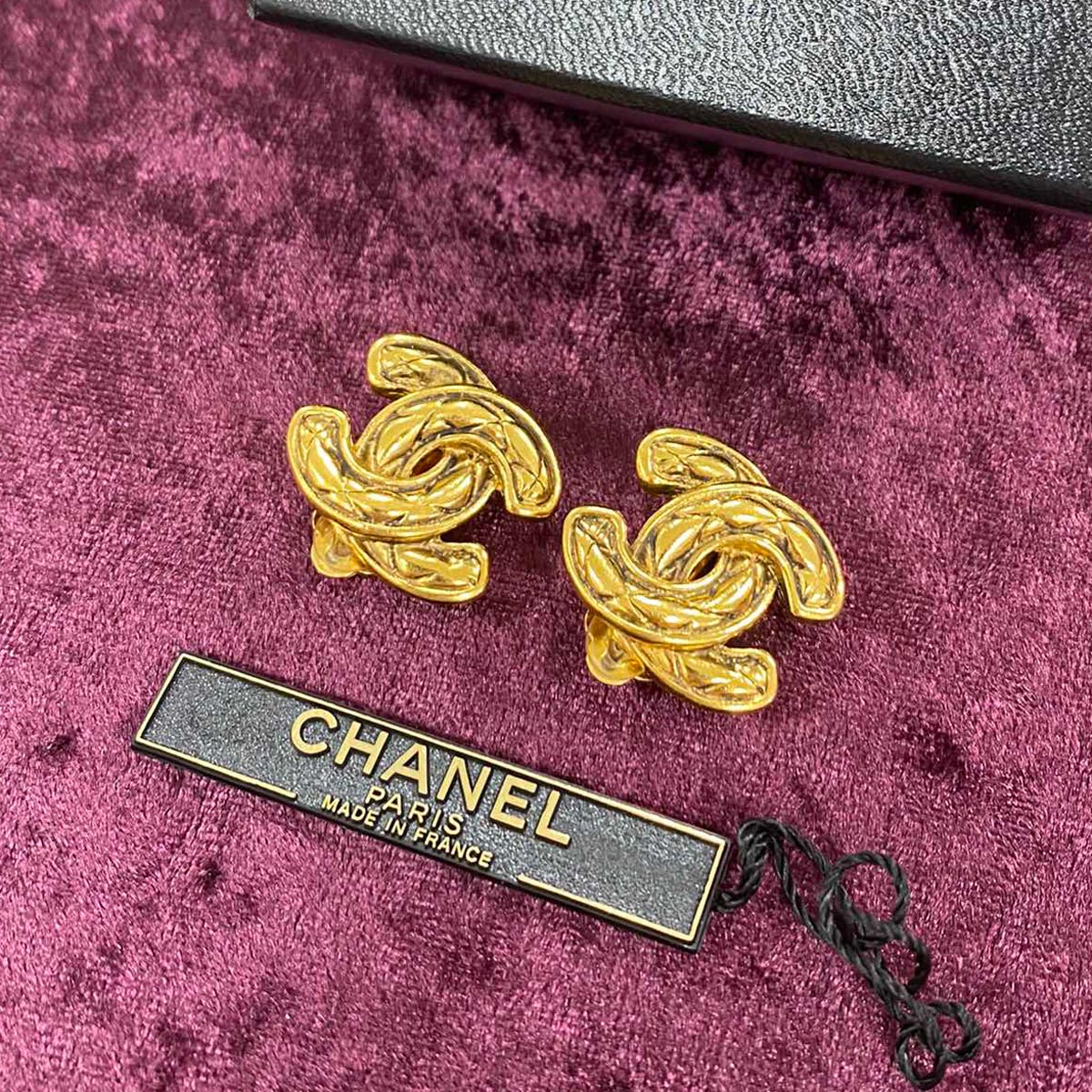 楽天市場】質屋 イヤリング CHANEL シャネル ココマーク ライン