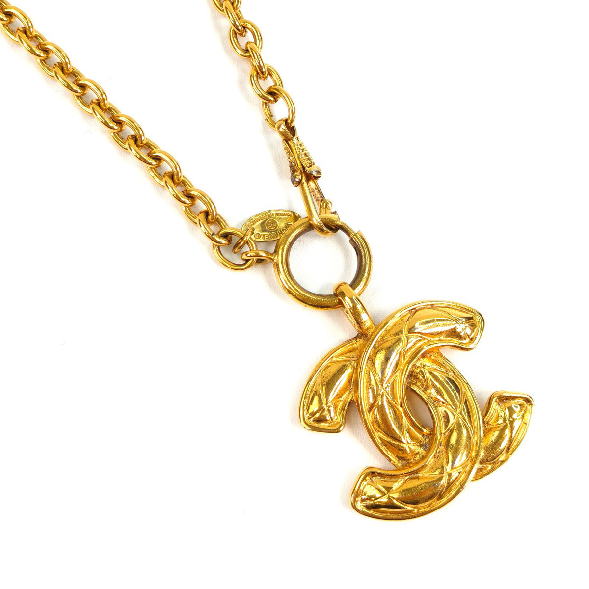 CHANEL シャネル ヴィンテージ マトラッセ ココマーク シャンデリヤ 管理すること電話番号：2377