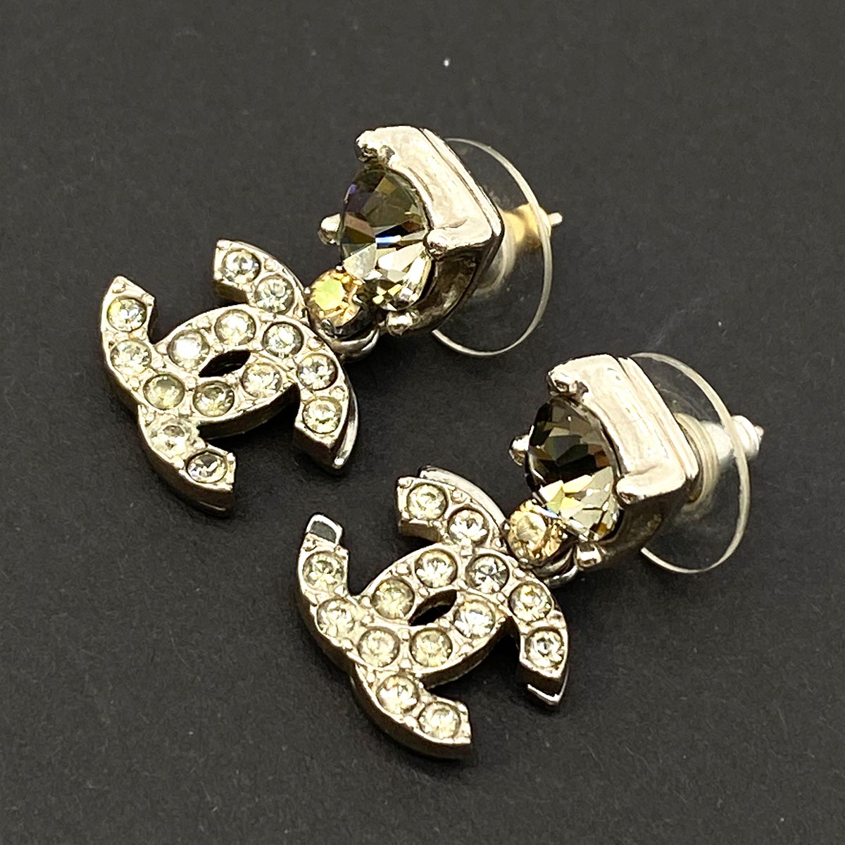 楽天市場】シャネル CHANEL ミニココマーク ラインストーン