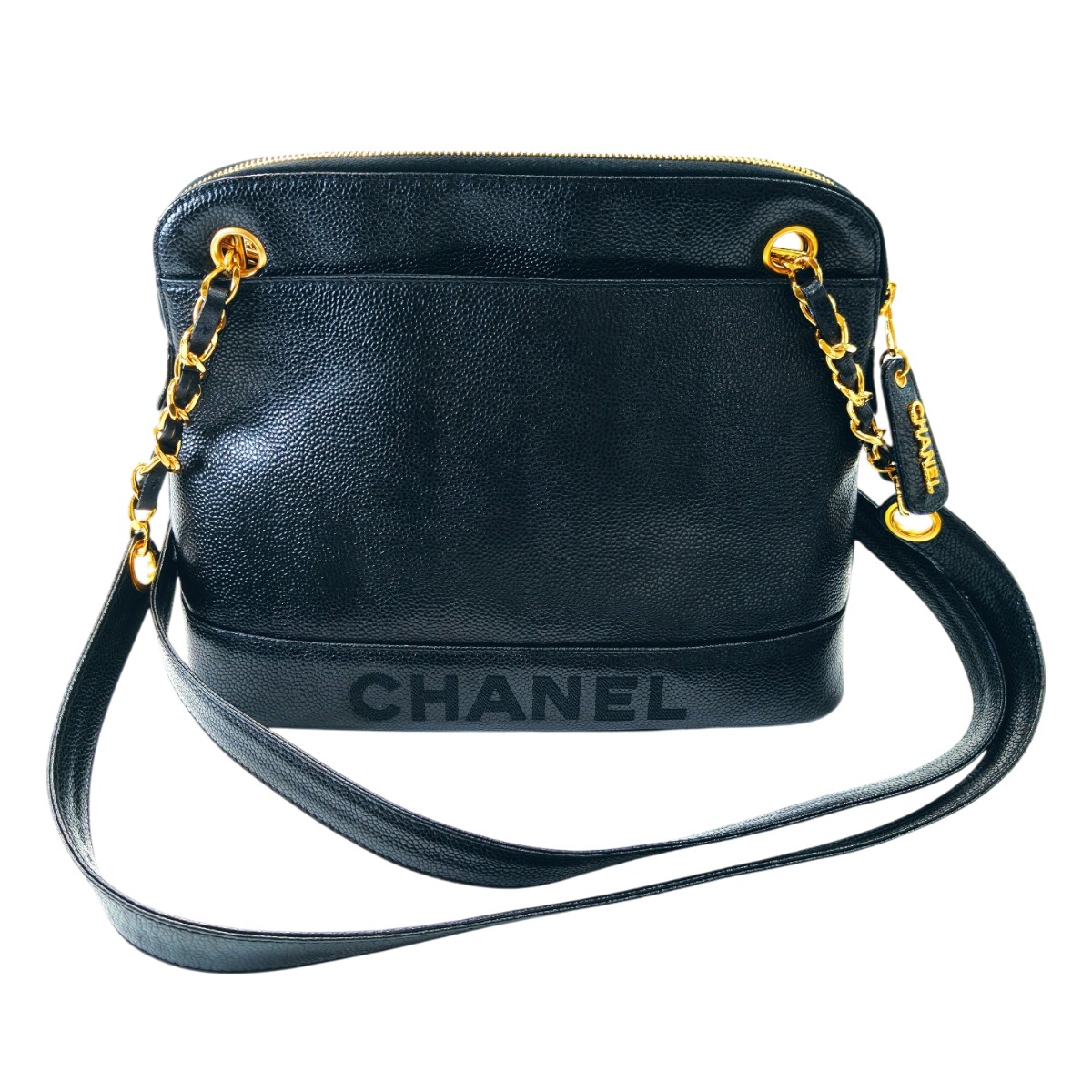CHANELシャネルバッグ フリンジ キャンバス チェーントート ナイロントート CHANEL シャネル バッグ トートバッグ フリンジココマーク 2Way