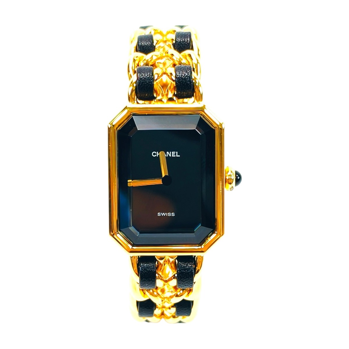 楽天市場】シャネル CHANEL プルミエール ブラック ゴールド H0001 XL