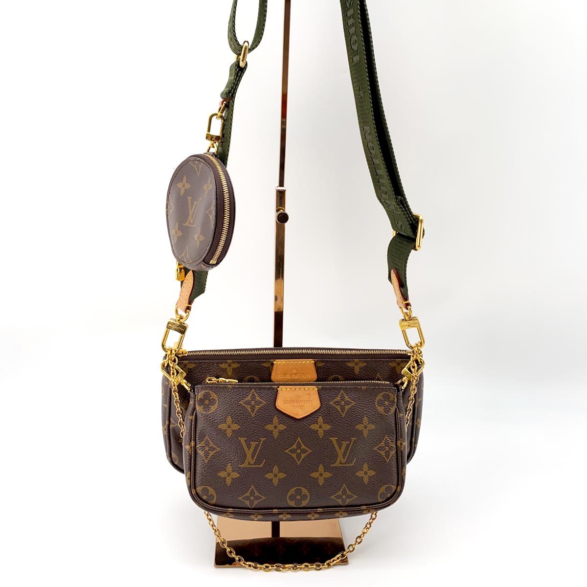 LOUIS VUITTON ルイヴィトン ショルダーバッグ モノグラム ミュルティ・ポシェット・アクセソワール M44813 アクセサリーポーチ 管理番号：8865