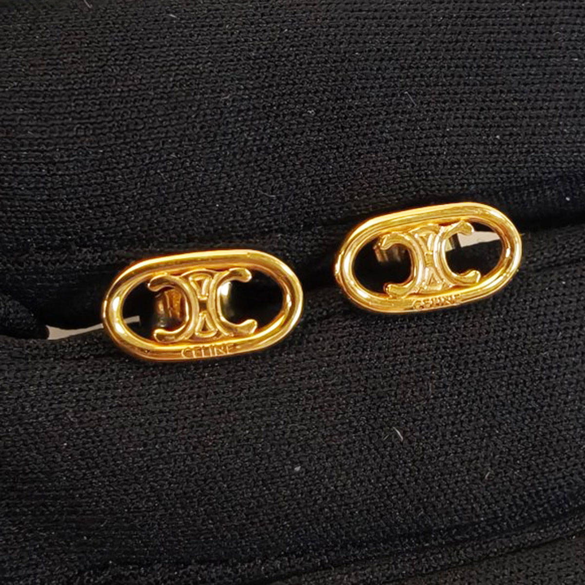 楽天市場】CELINE セリーヌ ピアス Studs 46Q956BRA.35GS