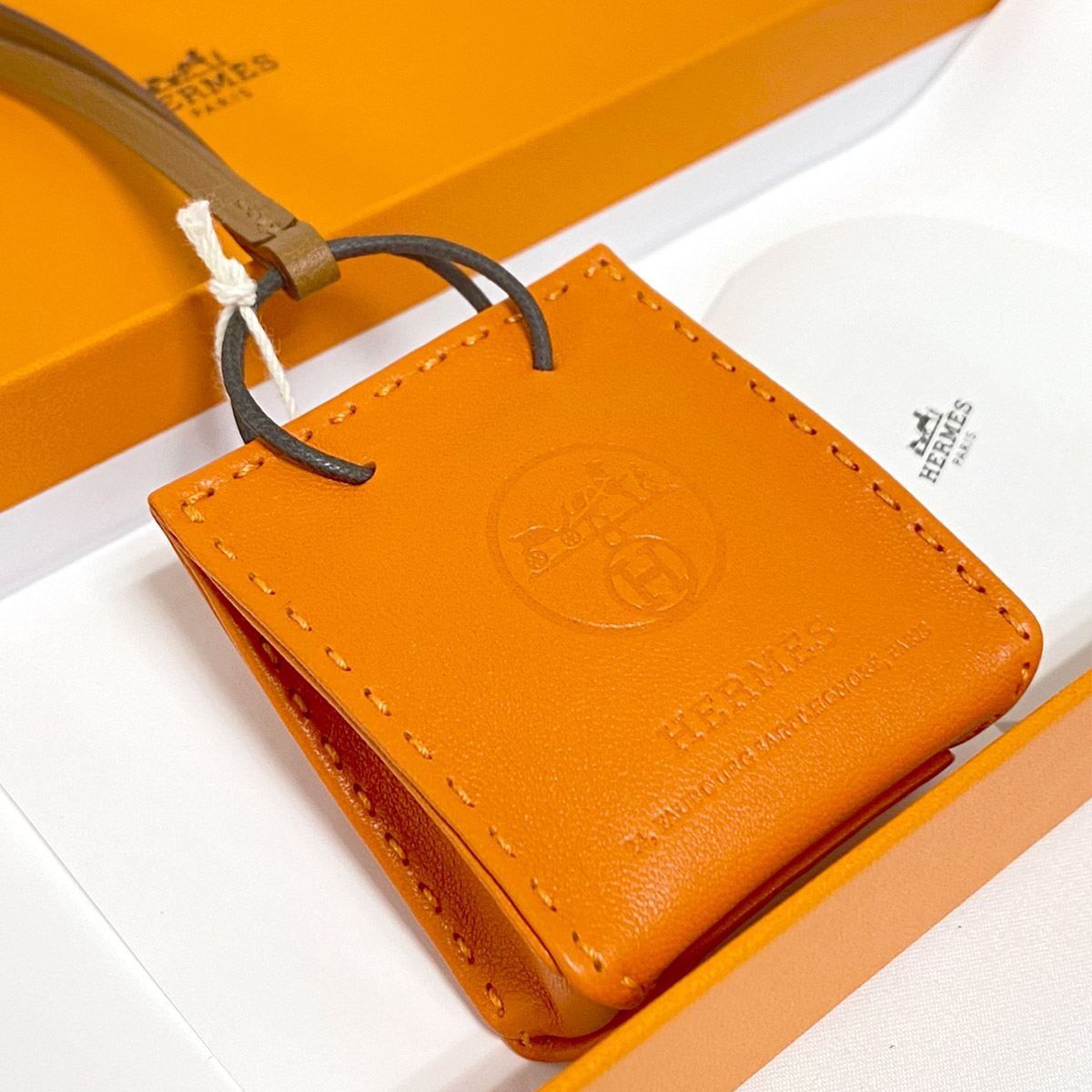 楽天市場】質屋 HERMES エルメス サックオランジュ アニューミロ