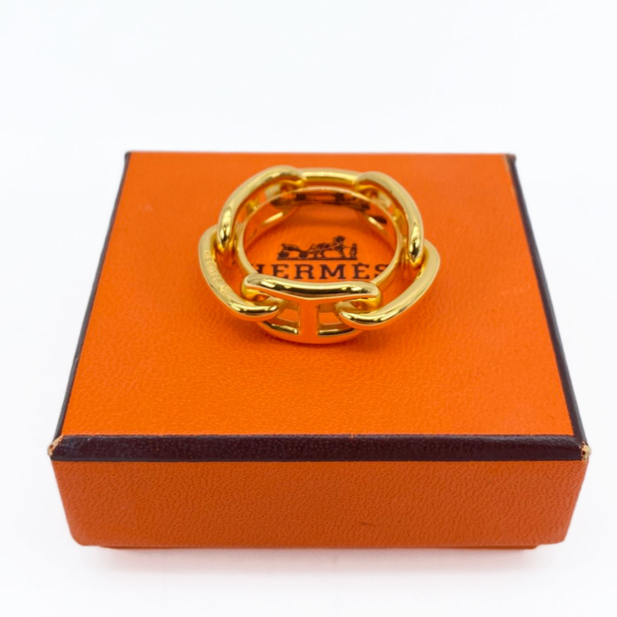 楽天市場】エルメス HERMES スカーフリング スカーフ リング