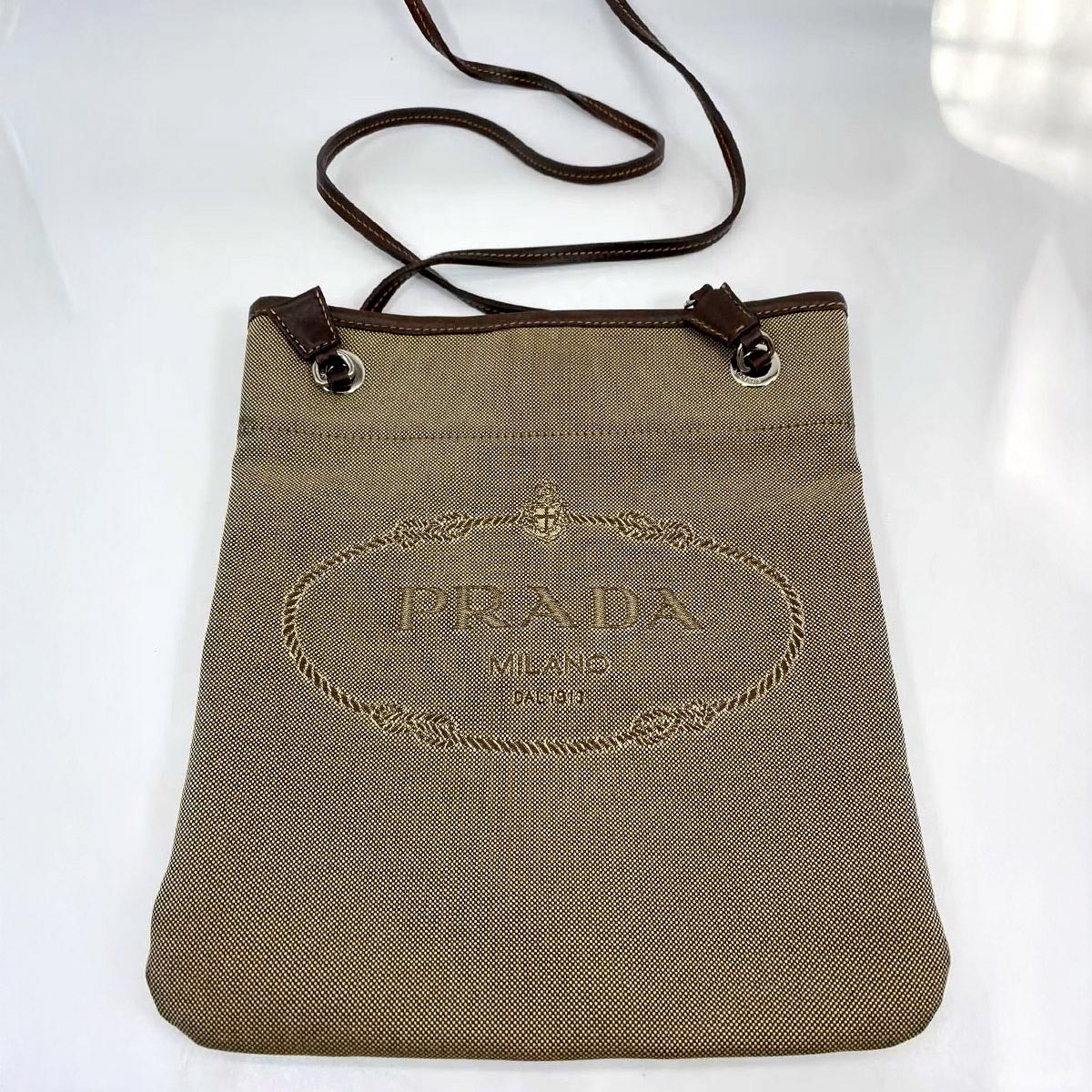 楽天市場】プラダ PRADA メタルハンドル ワンショルダーバッグ 黒