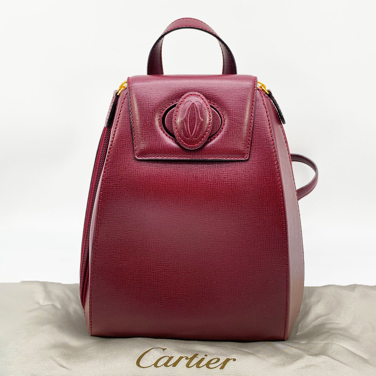 楽天市場】【中古】【バッグ】Cartier カルティエ パンテール リュック