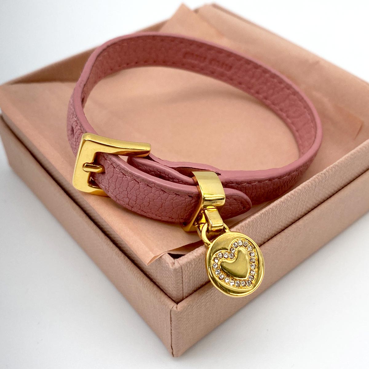 楽天市場】ミュウミュウ MIU MIU ブレスレット チェーン ロゴ