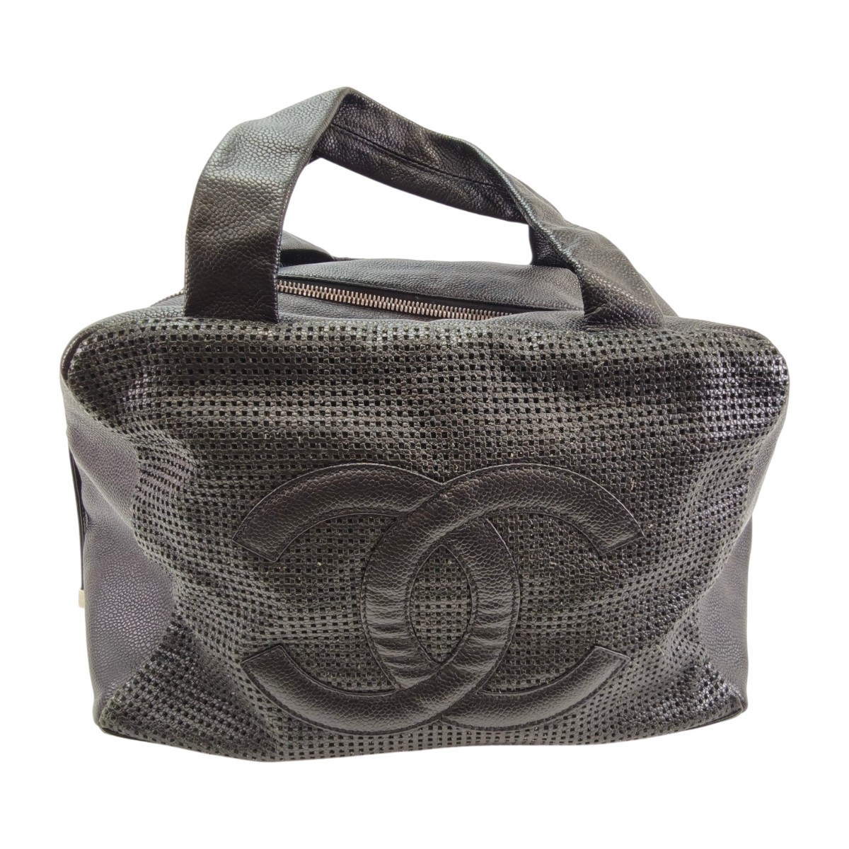 美品 CHANEL キャビアスキン バニティバッグ 3番台 ギャラ付き 美品