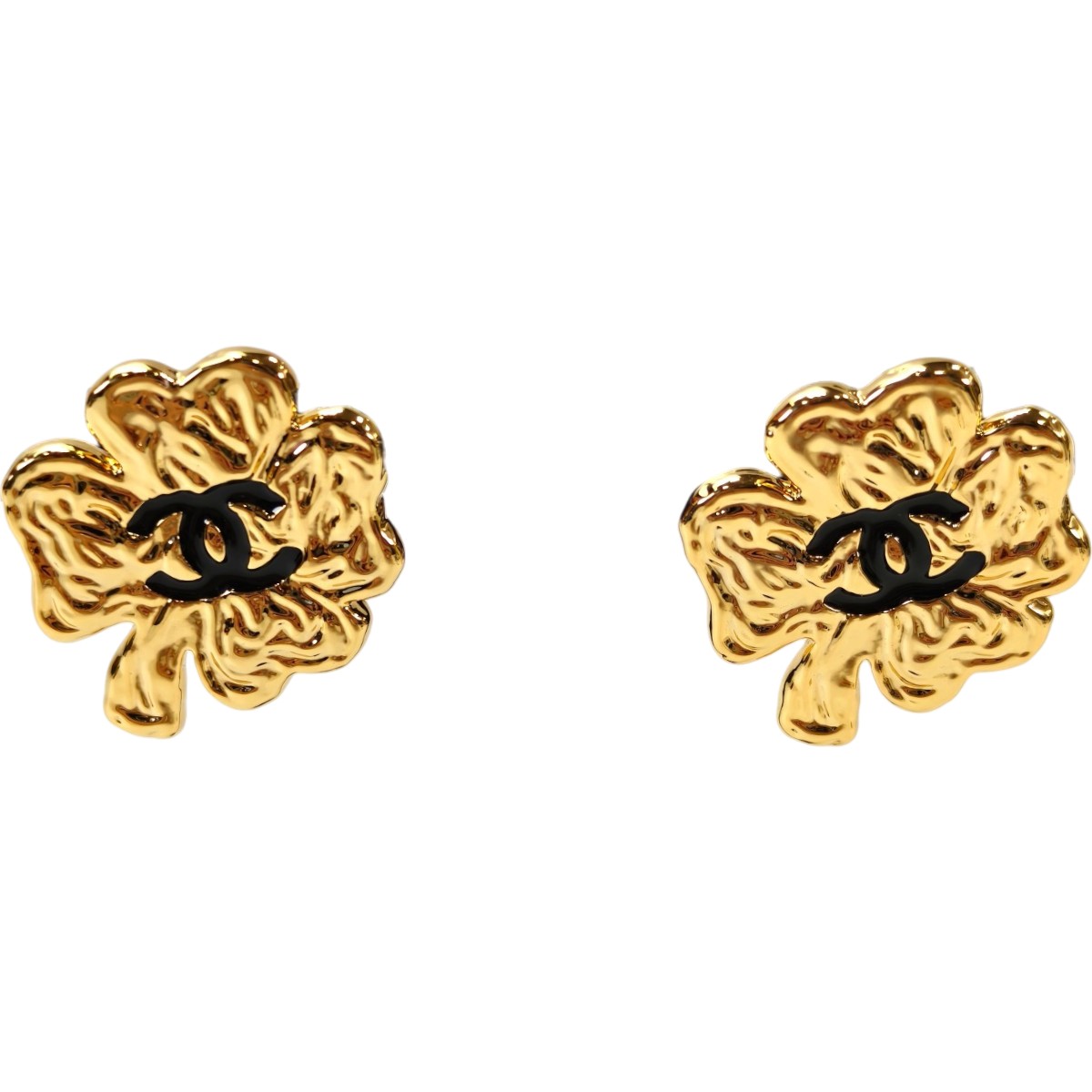 CHANEL シャネル クローバー ピアス ゴールド 管理番号：11090｜東京銀座PICALS vintage shop