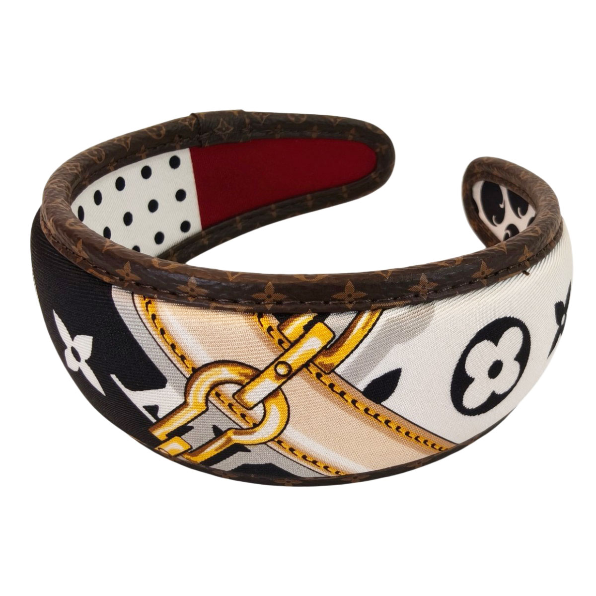 極美品　ルイヴィトン　ヘアバンド　リストバンド　セット ヘッドバンド・LV アウトライン S00｜ルイ・ヴィトン 公式サイト - M94557