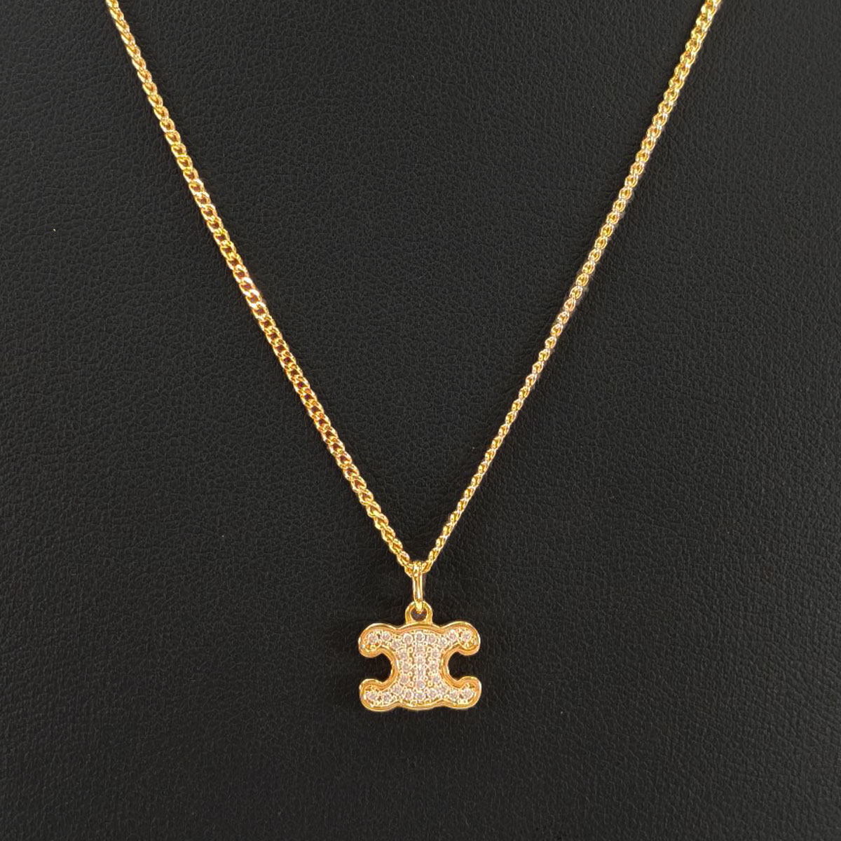 楽天市場】CELINE セリーヌ ネックレス 46Z706BRA.35OR レディース