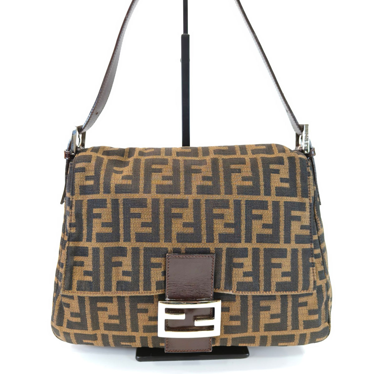 楽天市場】□極美品□ FENDI フェンディ ズッカ柄 ズッキーノ マンマ