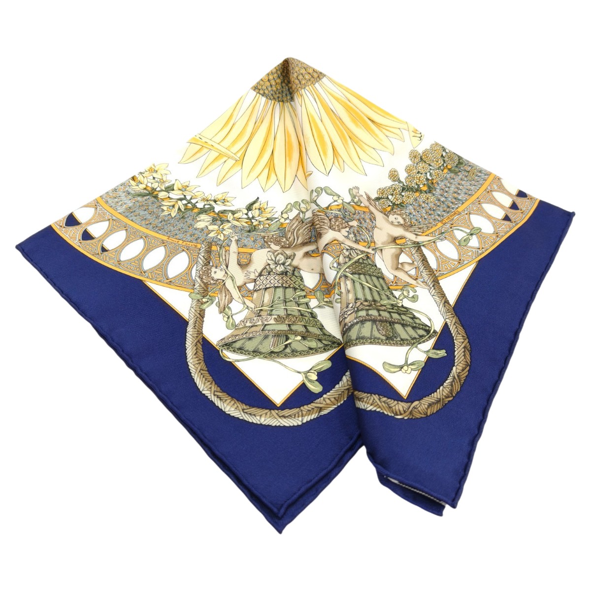 楽天市場】HERMES SOUS LE CEDRE フランス製 エルメス カレ90