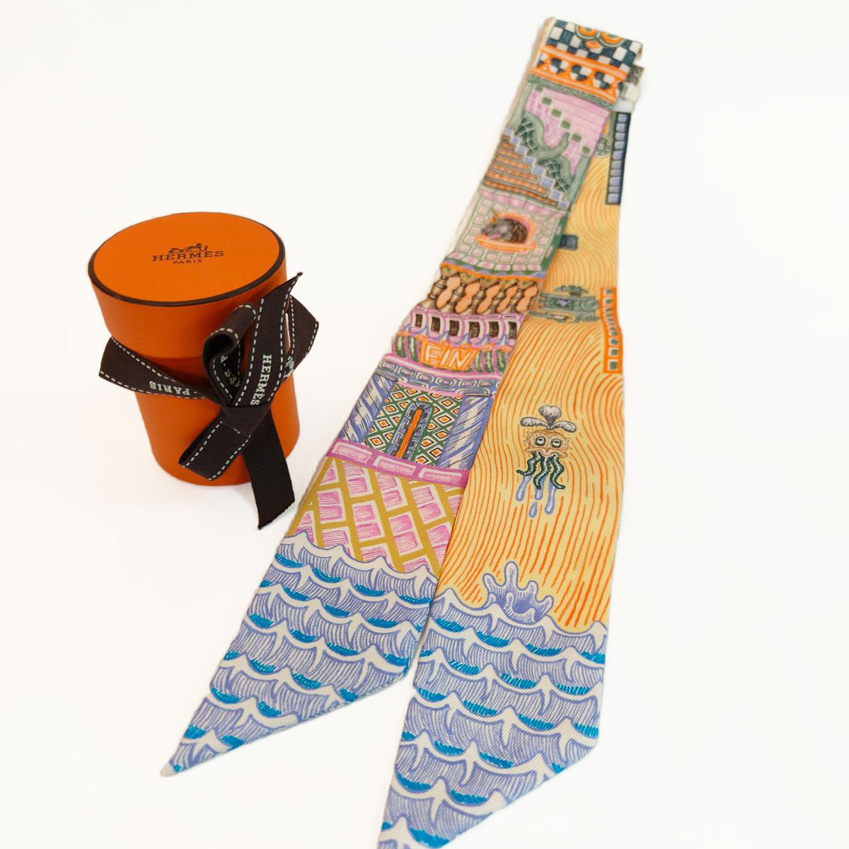 楽天市場】エルメス HERMES スカーフ ツイリー ファクトリースーツ