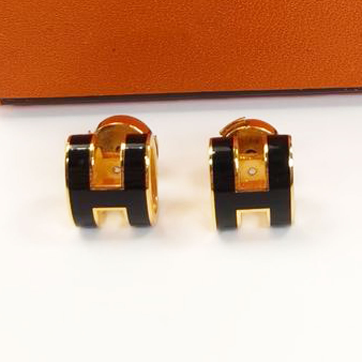 ポップH ミニ ピアス ノワール ブラック 黒[H608002FP 03] Pop H Mini